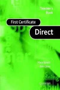 9780521654159: First Certificate Direct Teacher's book