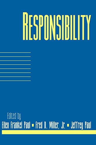 9780521654500: Responsibility: Volume 16, Part 2 Paperback (Social Philosophy and Policy)