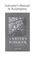Stock image for A Writer's Workbook Instructor's Manual: An Interactive Writing Text for sale by BookHolders