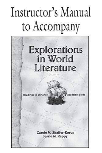 9780521658034: Explorations in World Literature Instructor's Manual: Readings to Enhance Academic Skills (CAMBRIDGE)