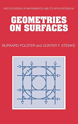 Beispielbild fr Geometries on Surfaces (Encyclopedia of Mathematics and its Applications) zum Verkauf von Moe's Books