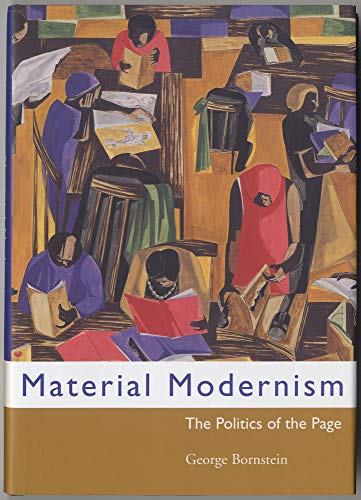 Stock image for Material Modernism: The Politics of the Page for sale by HPB-Red