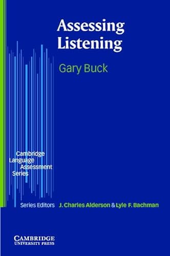 Imagen de archivo de Assessing Listening (Cambridge Language Assessment) a la venta por Main Point Books