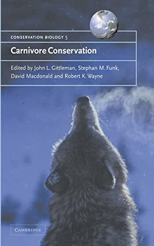 Imagen de archivo de Carnivore Conservation (Conservation Biology, Series Number 5) a la venta por Ebooksweb