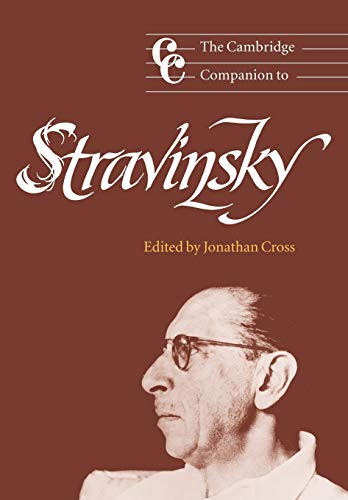 Imagen de archivo de Camb Companion to Stravinsky (Cambridge Companions to Music) a la venta por WorldofBooks