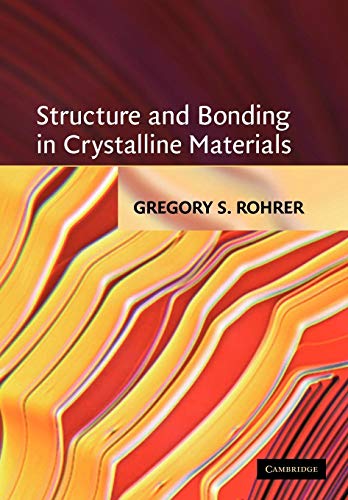 9780521663793: Structure and Bonding in Crystalline Materials