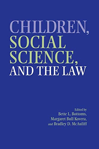 Stock image for Children, Social Science, and the Law for sale by Better World Books