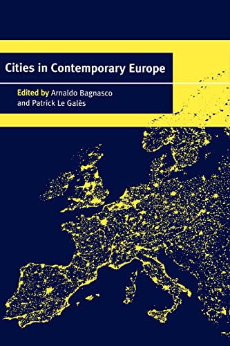 Imagen de archivo de Cities in Contemporary Europe a la venta por Chiron Media