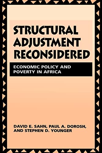 9780521665131: Structural Adjustment Reconsidered: Economic Policy and Poverty in Africa