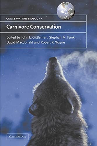 9780521665377: Carnivore Conservation Paperback: 5 (Conservation Biology, Series Number 5)