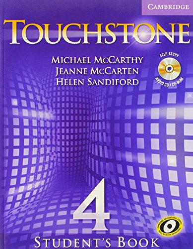 9780521665933: Touchstone Level 4 Student's Book with Audio CD/CD-ROM