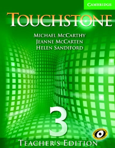 Beispielbild fr Touchstone Teacher's Edition 3 with Audio CD zum Verkauf von Wonder Book