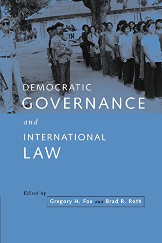 Stock image for Democratic Governance International Law for sale by Anybook.com
