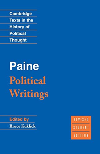 Beispielbild fr Paine: Political Writings (Cambridge Texts in the History of Political Thought) zum Verkauf von BooksRun