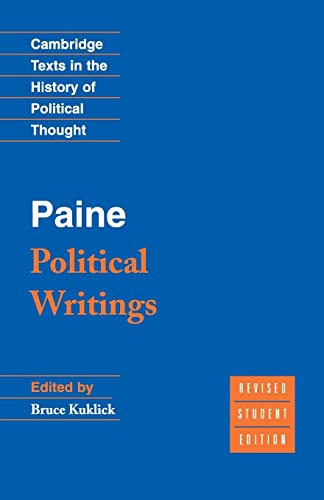 Imagen de archivo de Paine: Political Writings (Cambridge Texts in the History of Political Thought) a la venta por HPB-Emerald