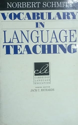 Imagen de archivo de Vocabulary in Language Teaching (Cambridge Language Education) a la venta por SecondSale