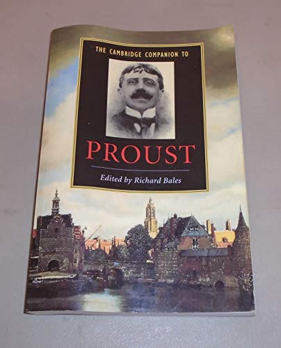 Beispielbild fr The Cambridge Companion to Proust zum Verkauf von Harry Alter