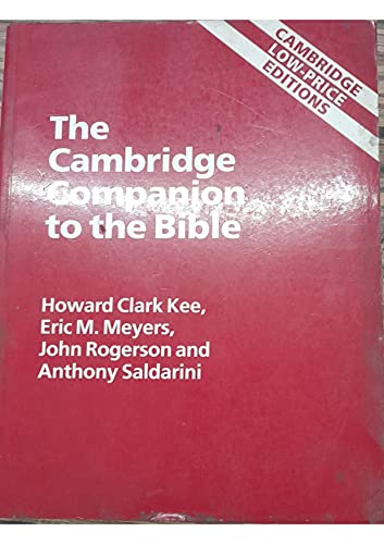 9780521669818: The Cambridge Companion to the Bible