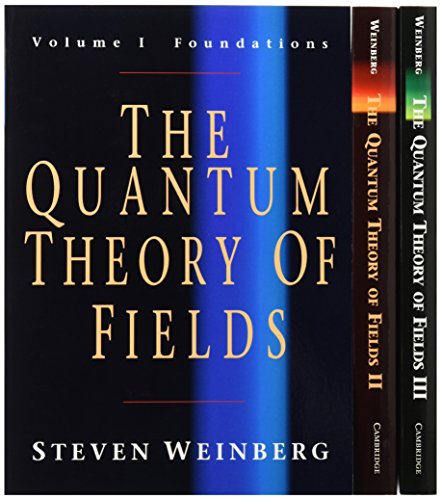 THE QUANTUM THEORY OF FIELDS 3 VOL SET - Weinberg