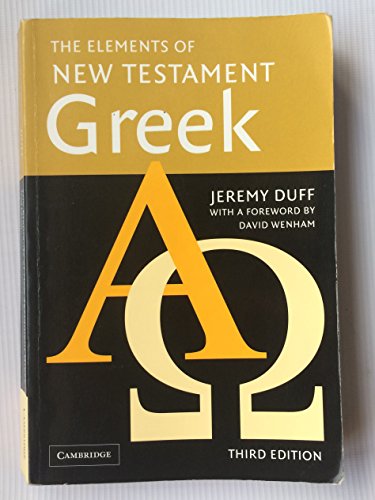 9780521670807: The Elements of New Testament Greek Paperback and Audio CD Pack