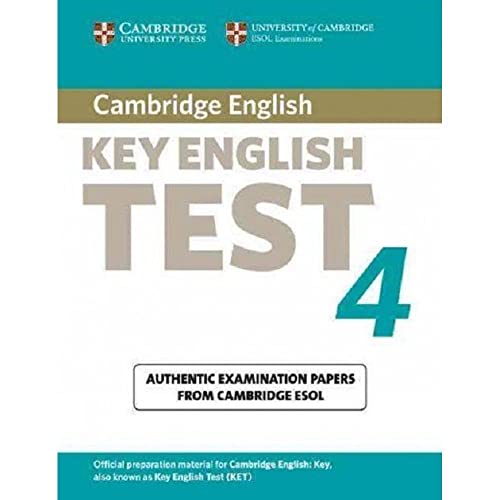 Imagen de archivo de Cambridge Key English Test 4 a la venta por Books Puddle