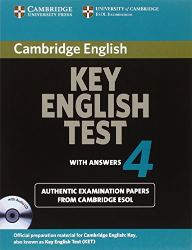 Stock image for Cambridge Key English Test 4 Self Study Pack: Level 4 (KET Practice Tests) for sale by Bahamut Media