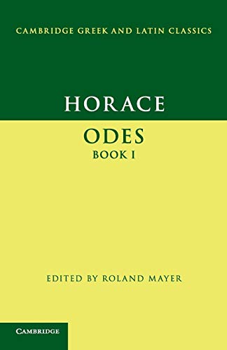 9780521671019: Horace: Odes Book I Paperback (Cambridge Greek and Latin Classics)