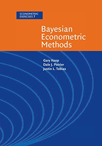 Beispielbild fr Bayesian Econometric Methods (Econometric Exercises, Band 7) Koop, Gary zum Verkauf von online-buch-de