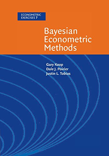 Imagen de archivo de Bayesian Econometric Methods (Econometric Exercises) a la venta por SecondSale