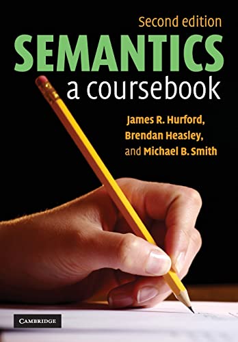 Stock image for Semantics: A Coursebook for sale by WorldofBooks