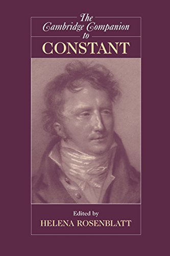 9780521672436: The Cambridge Companion To Constant (Cambridge Companions to Philosophy)