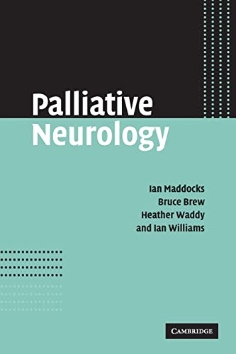 Beispielbild fr Palliative Neurology zum Verkauf von Phatpocket Limited