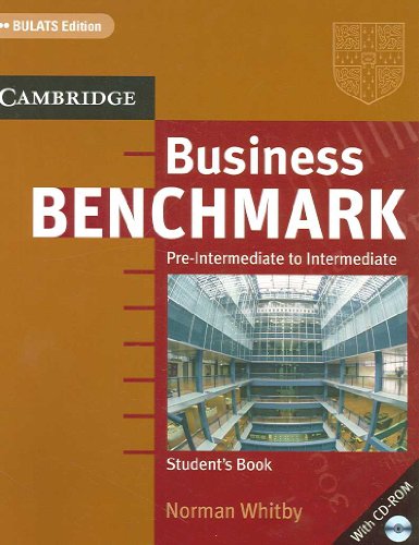 9780521672849: Business Benchmark Pre-Intermediate to Intermediate Student's Book with CD ROM BULATS Edition