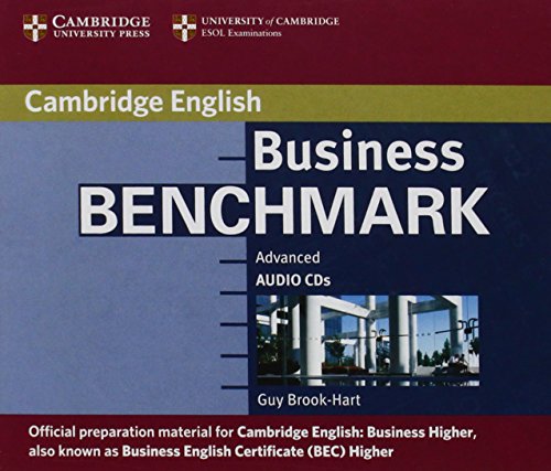 Imagen de archivo de Business Benchmark Advanced Audio CD BEC Higher a la venta por PBShop.store US