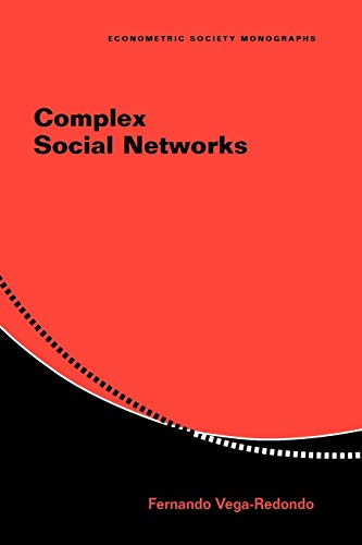 Imagen de archivo de Complex Social Networks (Econometric Society Monographs) a la venta por HPB-Red