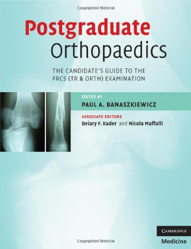 Stock image for Postgraduate Orthopaedics : The Candidate's Guide to the FRCS (Tr and Orth) Examination for sale by Better World Books Ltd