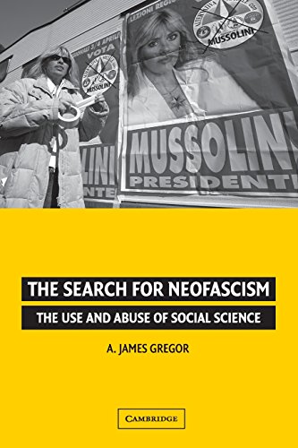 Imagen de archivo de The Search for Neofascism: The Use and Abuse of Social Science a la venta por Goodwill Southern California