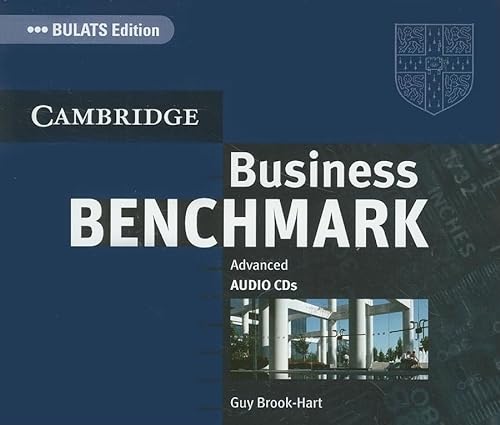 9780521676625: Business Benchmark Advanced Audio CD BULATS Edition: Audio CDs Bulats edition - 9780521676625 (CAMBRIDGE)