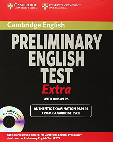 9780521676687: Cambridge Preliminary English Test Extra Student's Book with Answers and CD-ROM (PET Practice Tests)
