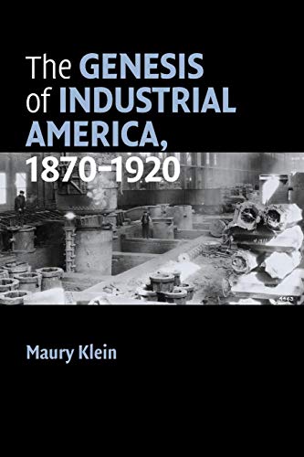 Imagen de archivo de The Genesis of Industrial America, 1870-1920 (Cambridge Essential Histories) a la venta por Half Price Books Inc.