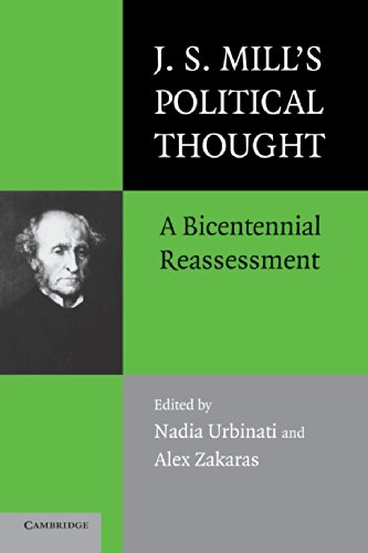 Beispielbild fr J.S. Mill's Political Thought: A Bicentennial Reassessment zum Verkauf von AwesomeBooks