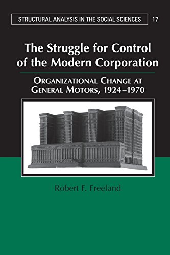 The Struggle For Control Of The Modern Corporation: Organizational Change At General Motors, 1924...