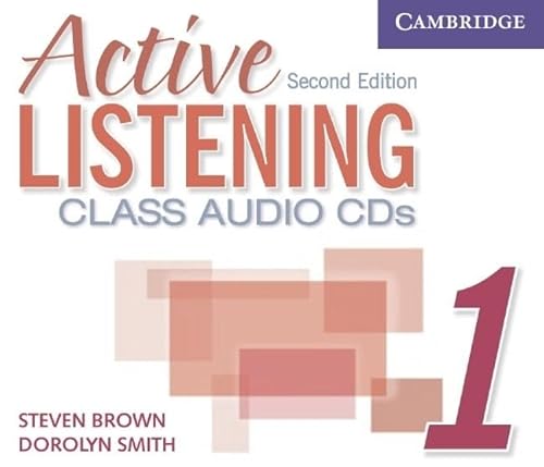 Imagen de archivo de Active Listening 1 Class Audio CDs (Compact Disc) a la venta por Grand Eagle Retail