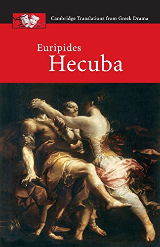 Beispielbild fr Euripides: Hecuba (Cambridge Translations from Greek Drama) zum Verkauf von WorldofBooks