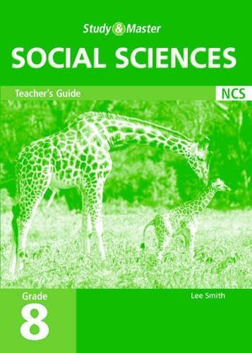 Study & Master Social Science Grade 8 Teacher's Guide (9780521678896) by Coetzee, Erika; Johannesson, Barbara; Smith, Lee; Jubilee Solutions CC