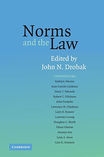 Stock image for Norms and the Law for sale by AwesomeBooks