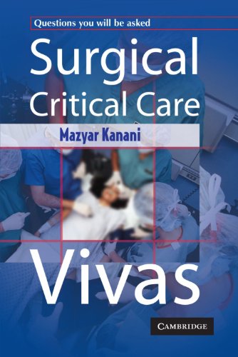 Stock image for Surgical Critical Care Vivas for sale by AwesomeBooks