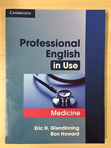 9780521682015: Professional English in Use Medicine