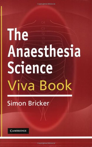 9780521682480: The Anaesthesia Science Viva Book