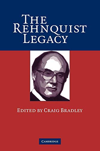 Beispielbild fr The Rehnquist Legacy zum Verkauf von SecondSale